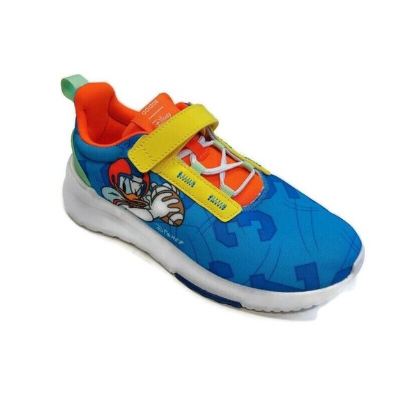 adidas RACER TR21 Mickey Training Running Athletic Shoes Kids Size 3 GY6643 - Picture 1 of 9
